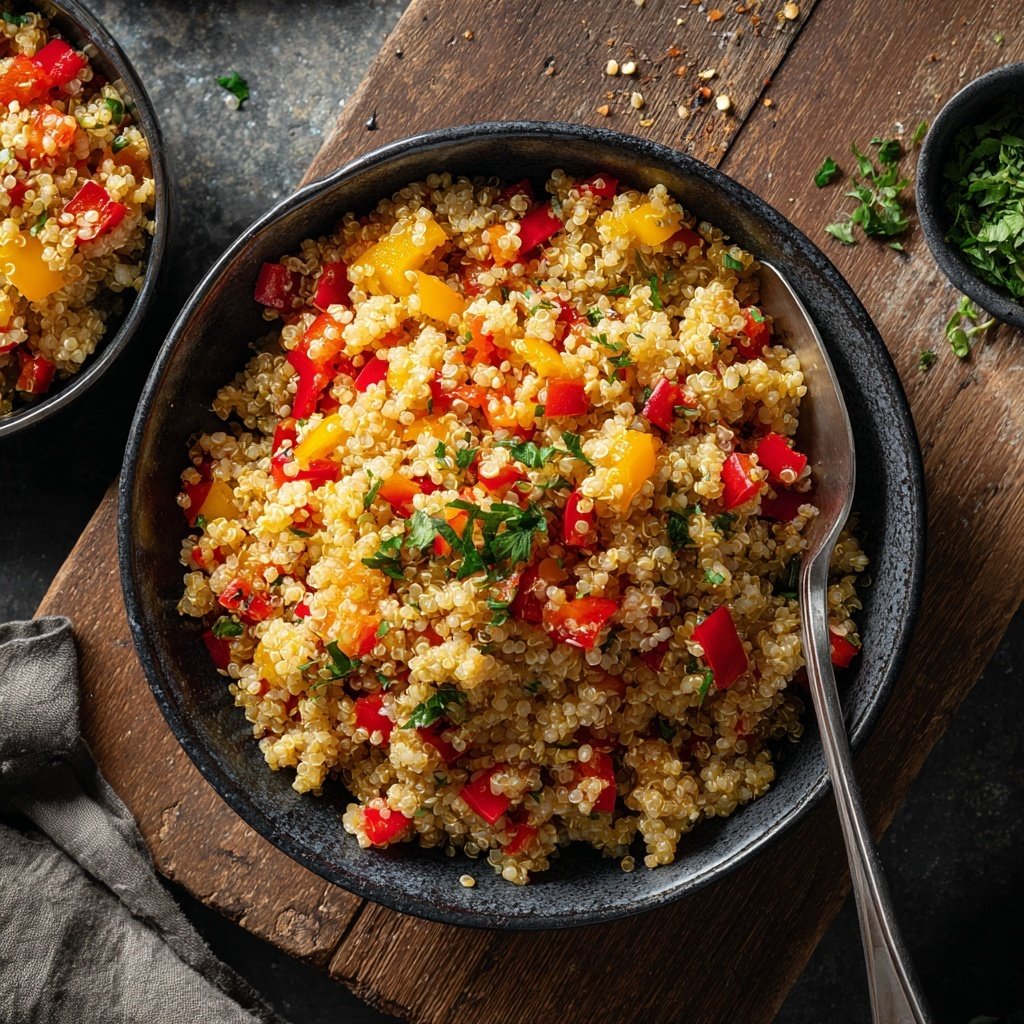 Kalorienarmes Abendessen Mit Quinoa