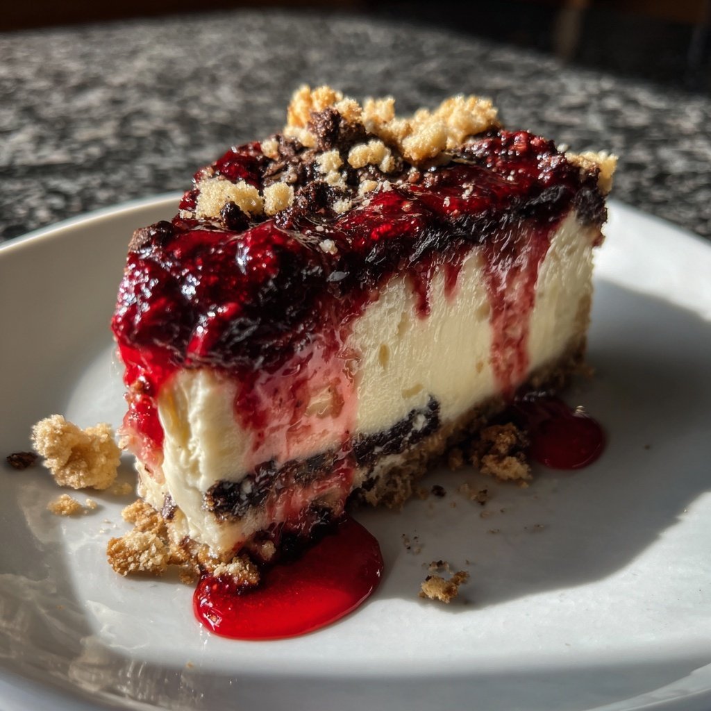 Himbeer-Oreo Nachtisch