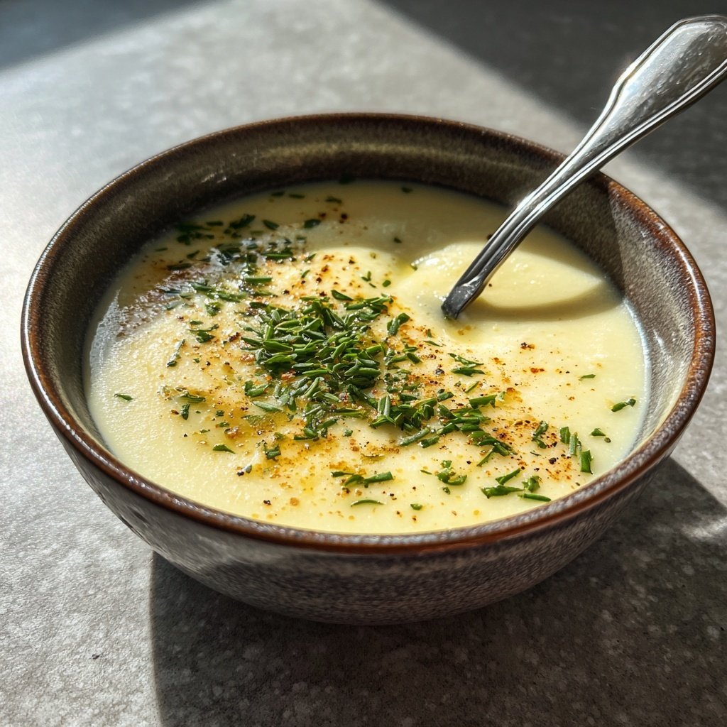 Blumenkohl Suppe Mit Muskat