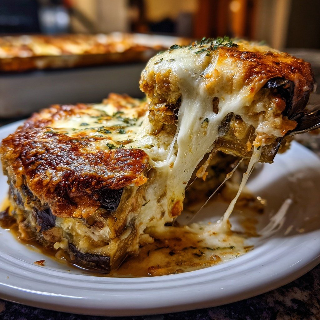 Auberginenauflauf leicht und saftig