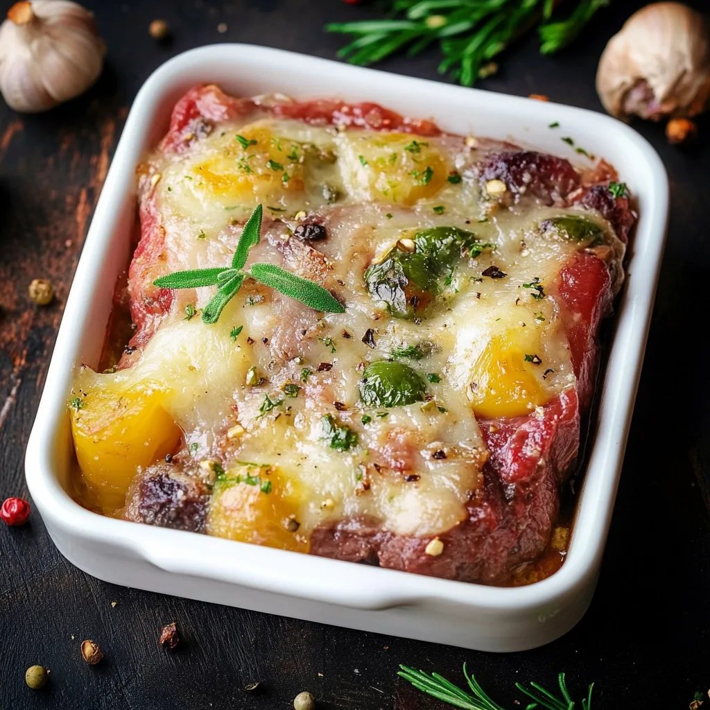 Rosenkohl-Hackfleisch-Auflauf