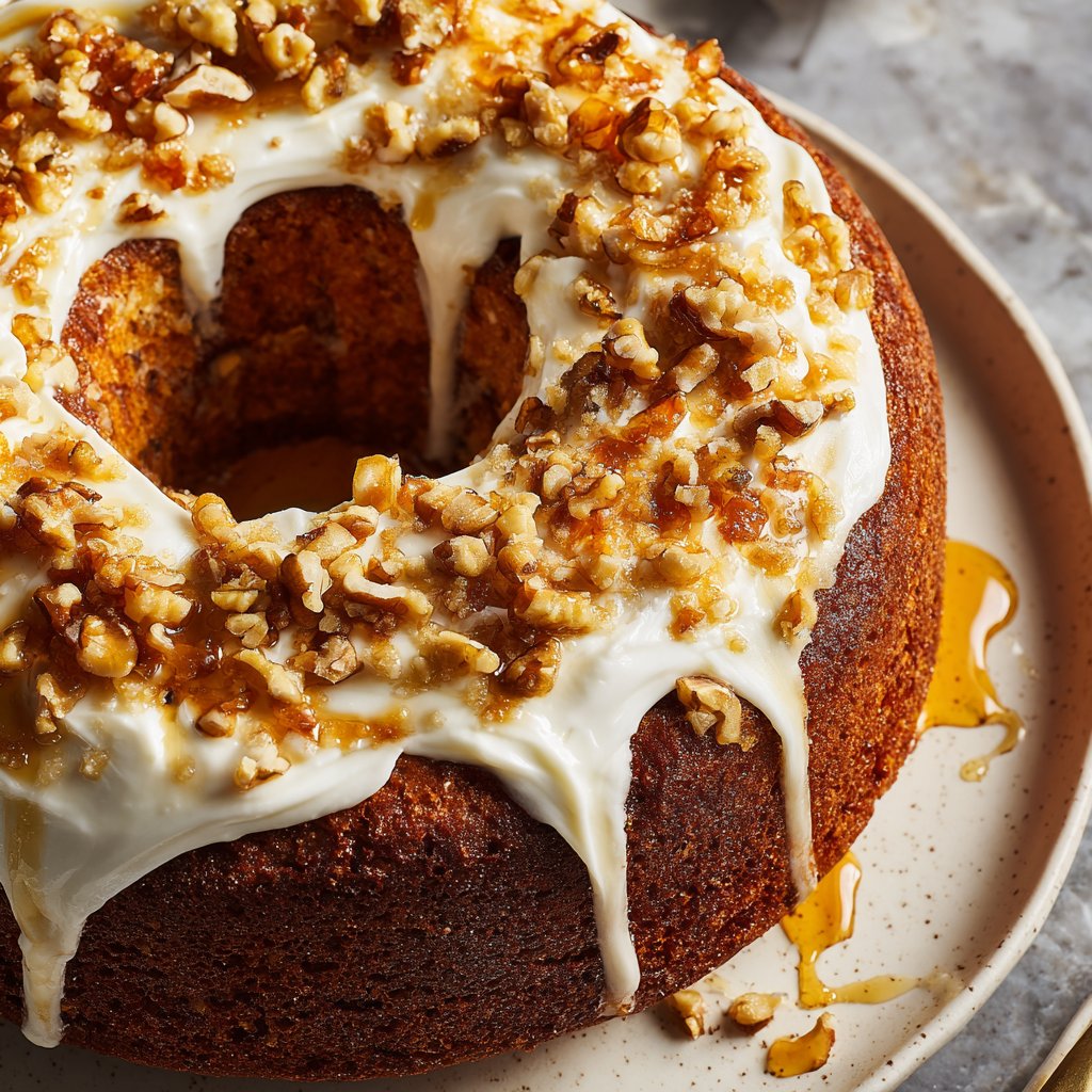 Karottenkuchen Mit Frischkäse Frosting