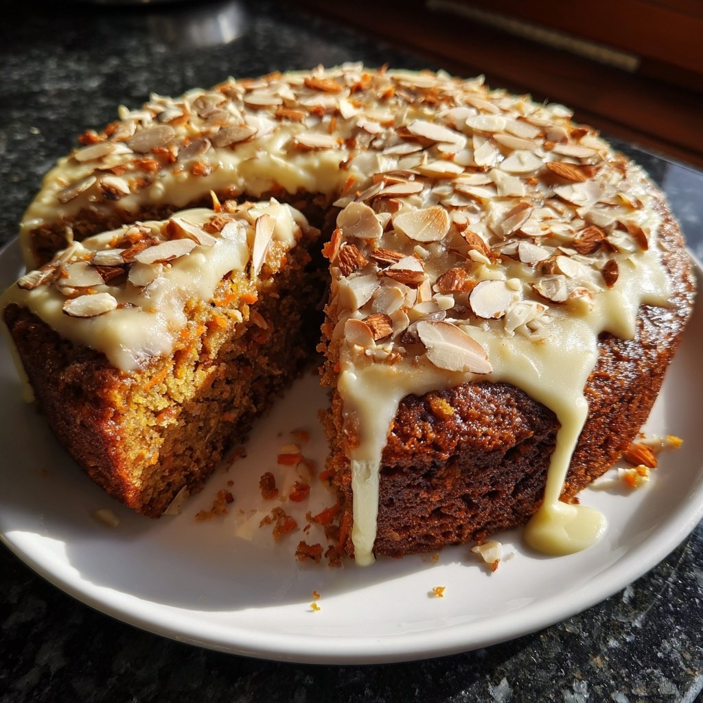 Karottenkuchen Mit Mandeln